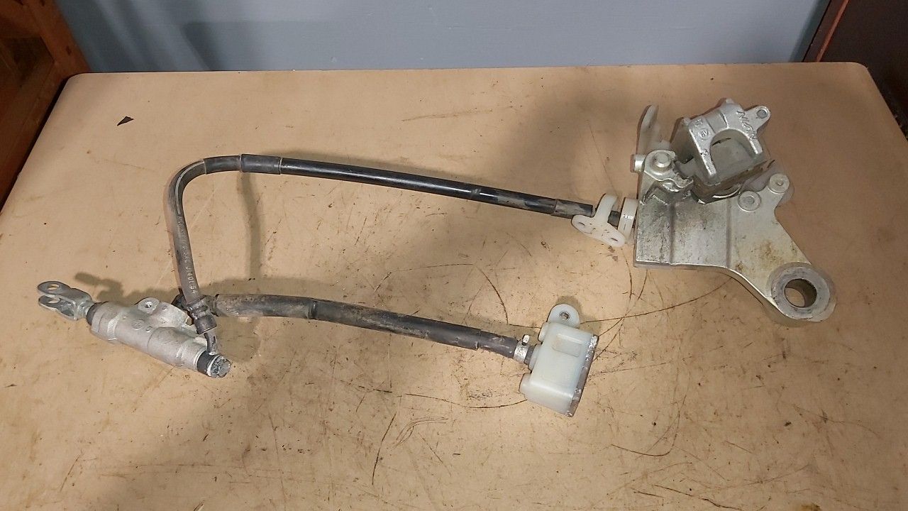 2009 - 2020 Kawasaki KLX 250,300,Z 125 Master Cylinder With Rear Brake Caliper - Image 2