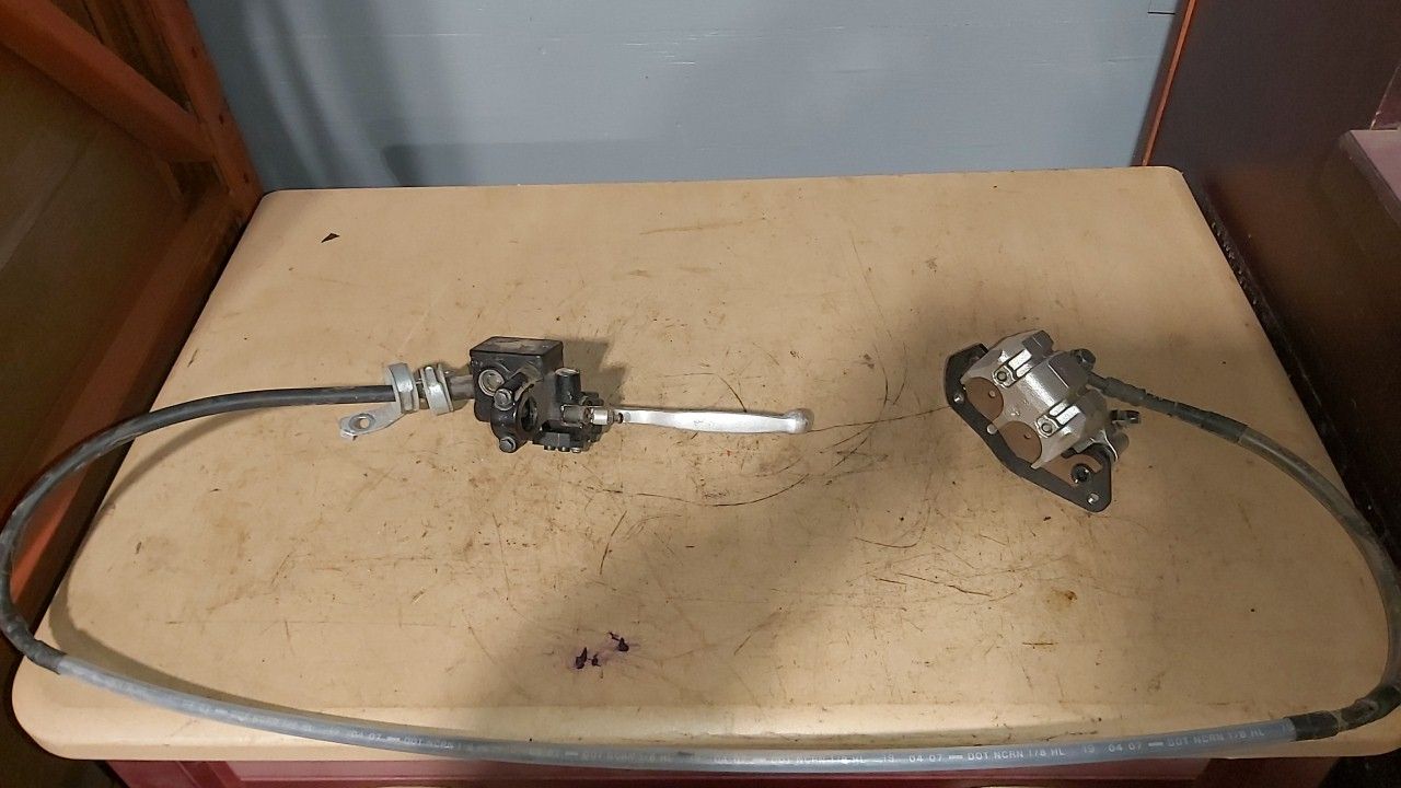 2009 - 2020 Kawasaki KLX 250 Master Cylinder With Caliper