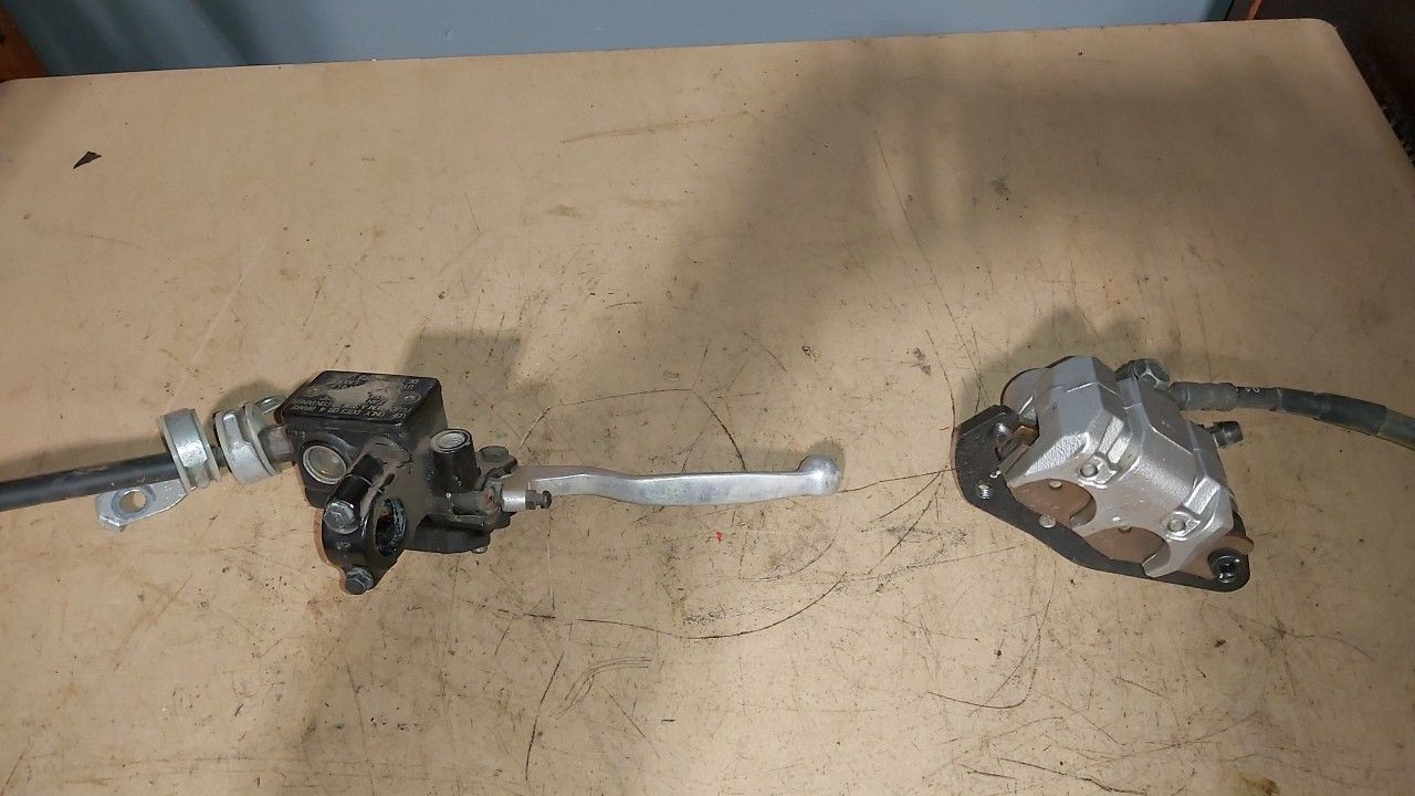 2009 - 2020 Kawasaki KLX 250 Master Cylinder With Caliper - Image 3