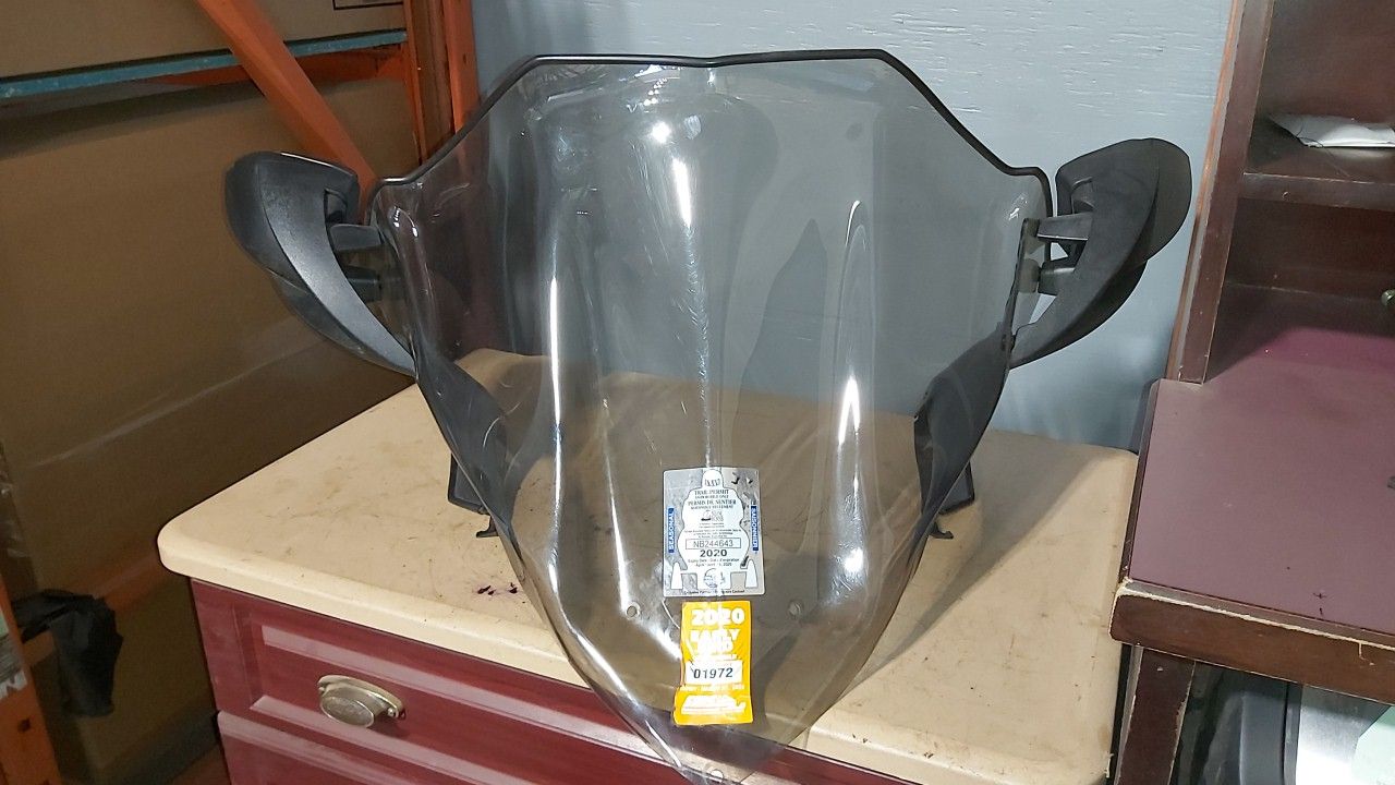 2017 Arctic Cat XF 9000 Windshield With Mirrors