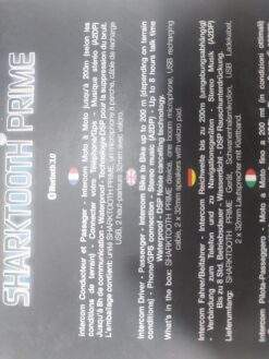 SHARKTOOTH PRIME BLUETOOTH INTERCOM (SHTOOTH2BLKTU) - Image 4