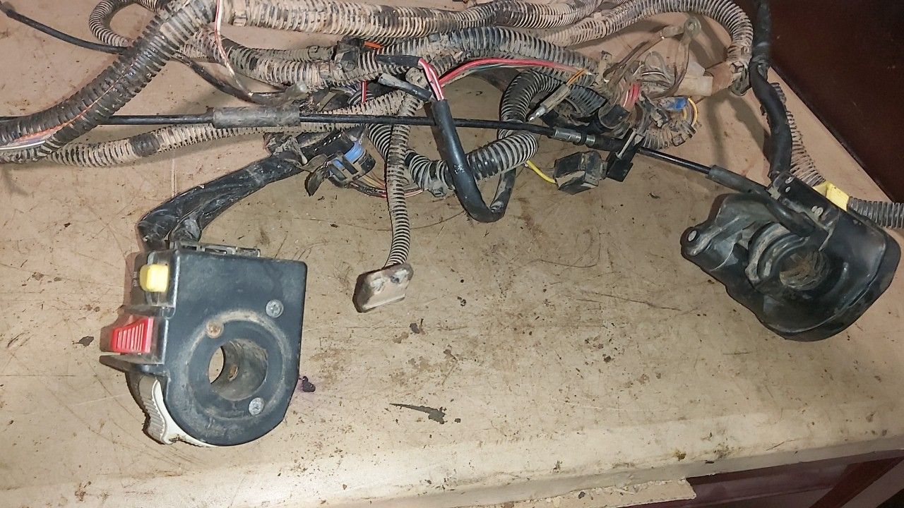 2001 - 2004 Polaris Magnum,Sportsman Throttle Control With Kill Switch And Wiring