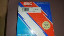 2004 -2005 Yamaha Pro Hauler ATV Brake Shoes EBC 534