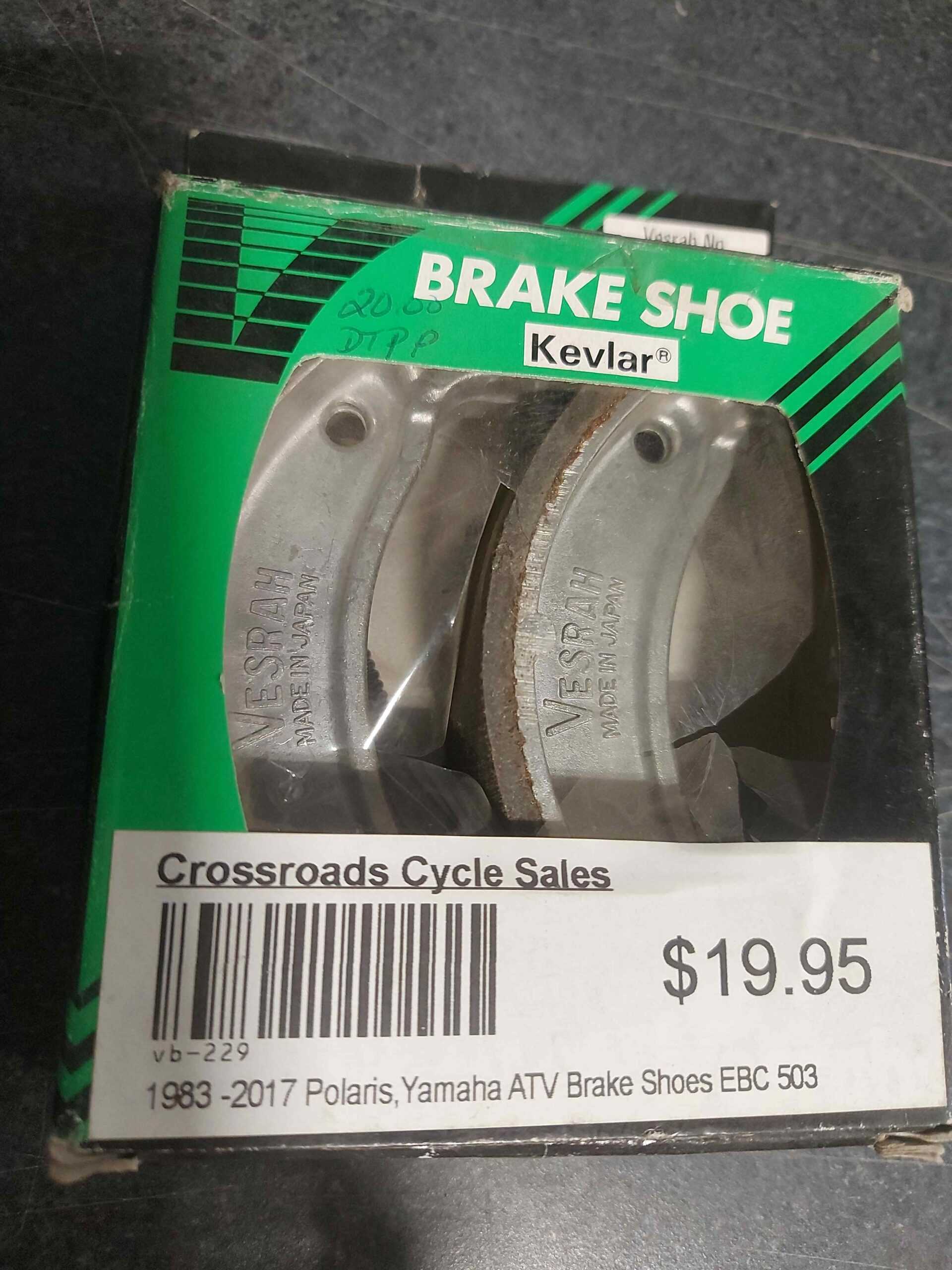 1982 - 2021 Polaris/Yamaha Brake Shoe set vb-229