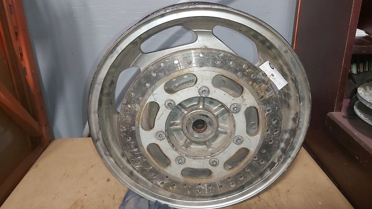 2003 - 2008 Kawasaki Vulcan 1600 Rear Wheel Rim - Image 5