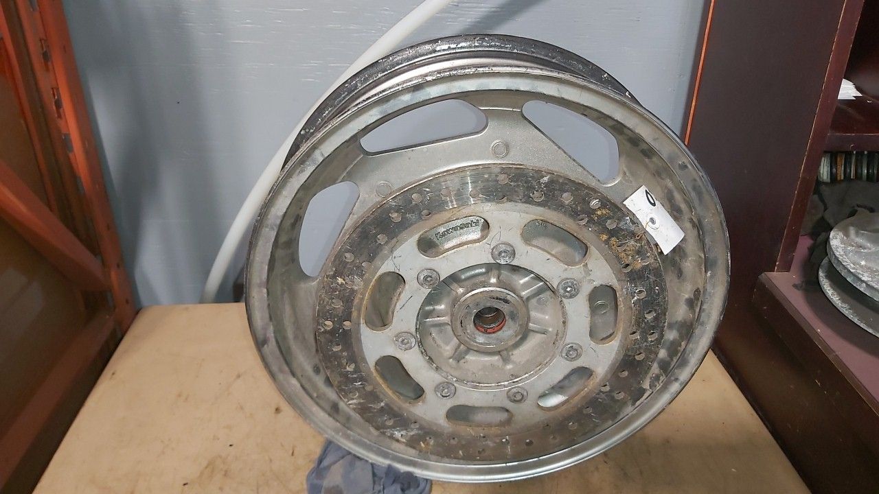 2003 - 2008 Kawasaki Vulcan 1600 Rear Wheel Rim - Image 4