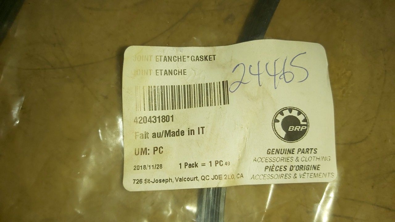 2014 - 2021 Sea Doo Spark,GTI,GTS Valve Cover Gasket - Image 2
