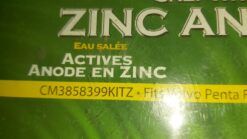 Alternative view of Volvo Penta Anode Kit - Zinc Martyr CM3858399KITZ