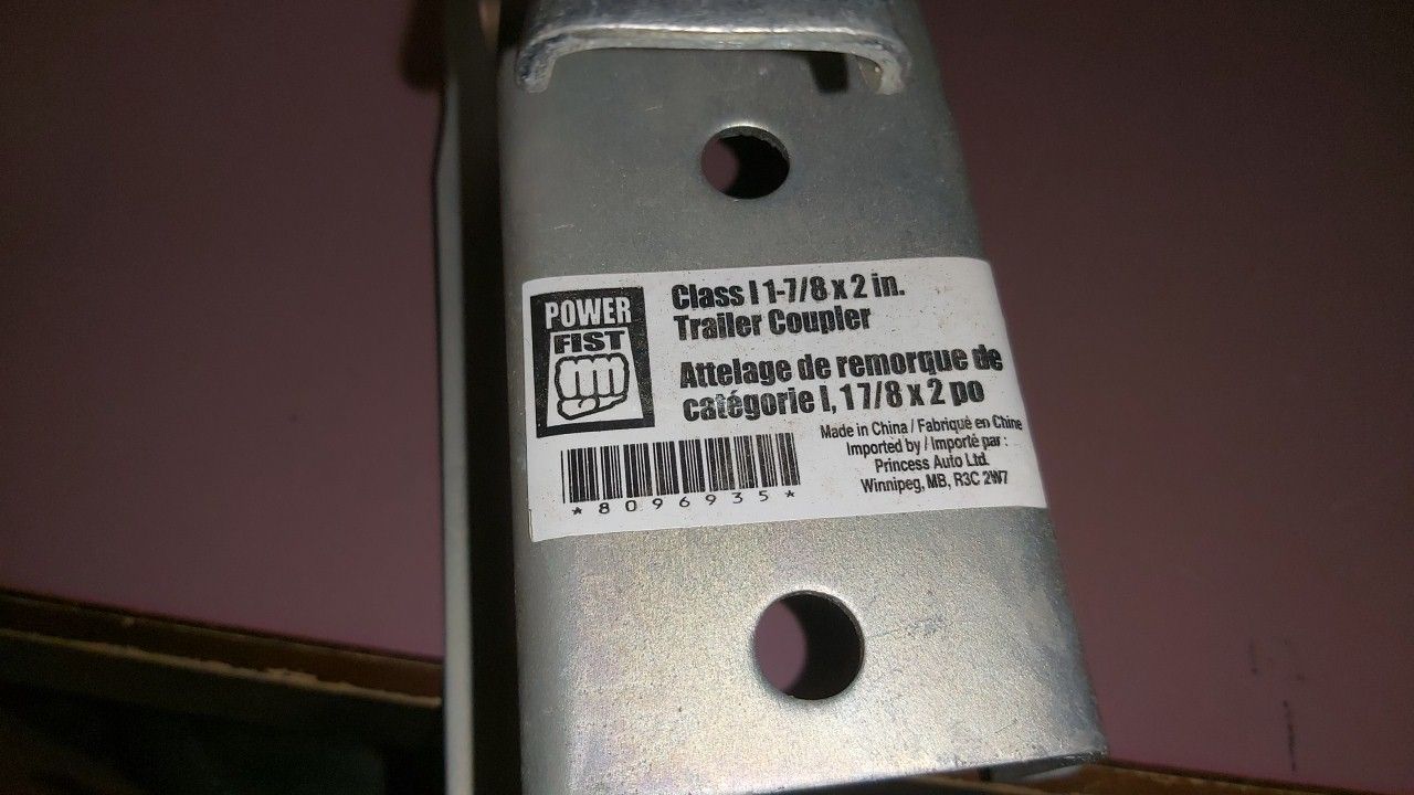Power Fist Class I 1-7/8 x 2 in. Trailer Coupler - Image 5