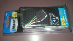 Alternative view of REESE Towpower 4-Way Flat Trailer Wiring Connector, Vehicle End, 60-In