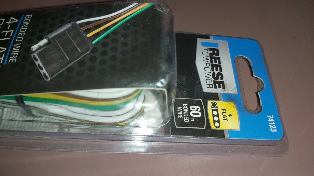 REESE Towpower 4-Way Flat Trailer Wiring Connector, Vehicle End, 60-In - Image 4