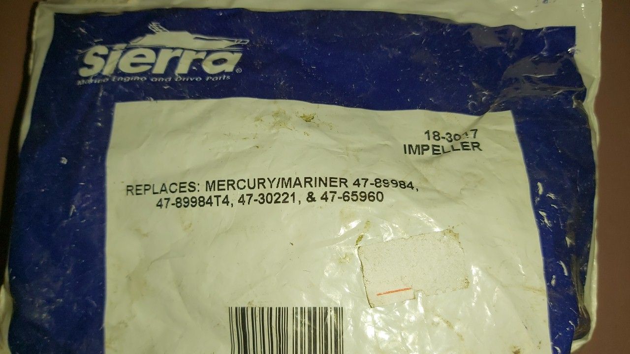 Sierra 18-3017 Water Pump Impeller for Mercury Replaces 47-89984T3 - Image 4