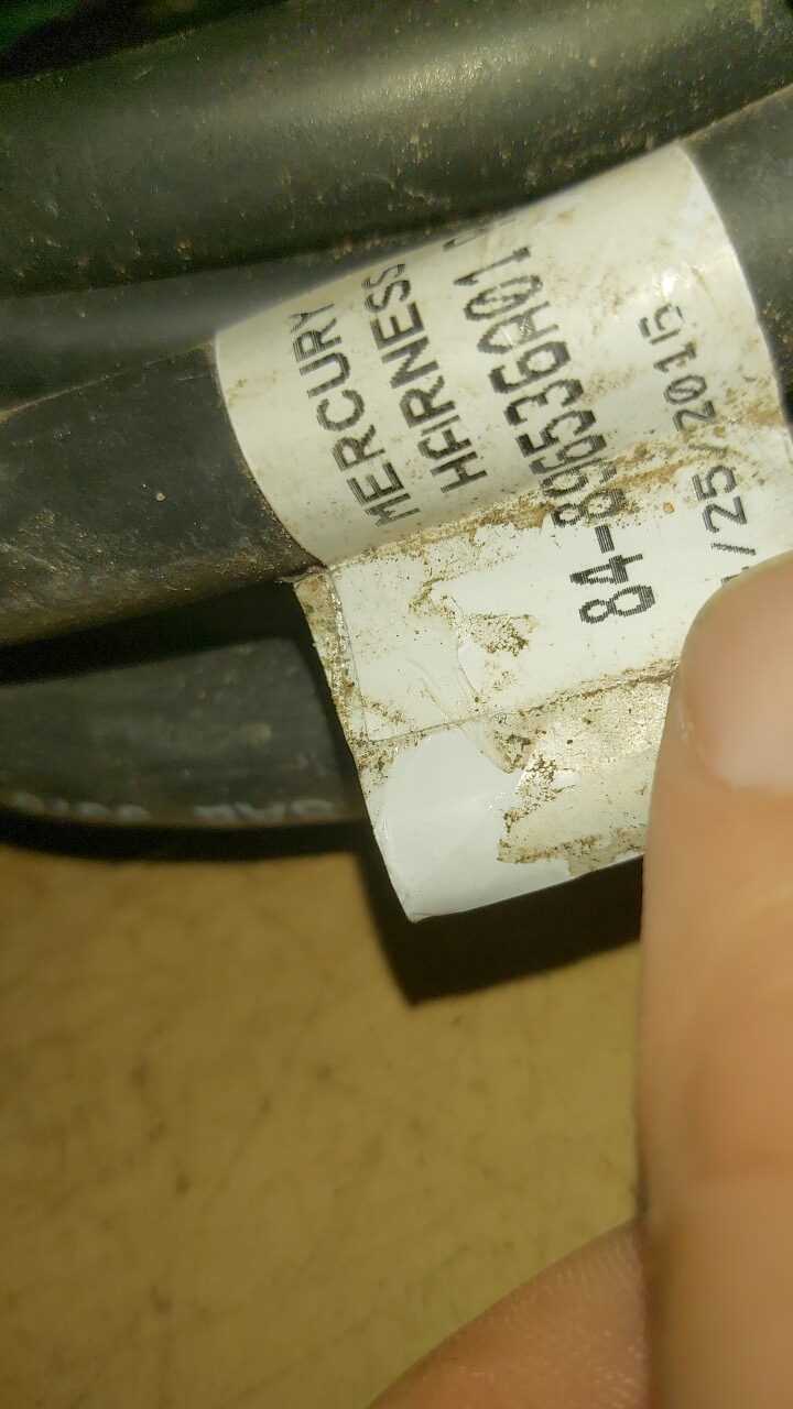 Mercury 84-896536A01 Harness Control Assembly - Image 7