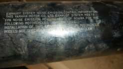 Alternative view of 1986 - 1993 Yamaha VENTURE ROYAL  XVZ 1300 Muffler Left + Right