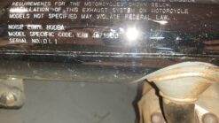 2001 Kawasaki Vulcan 1500 Exhaust - Image 8