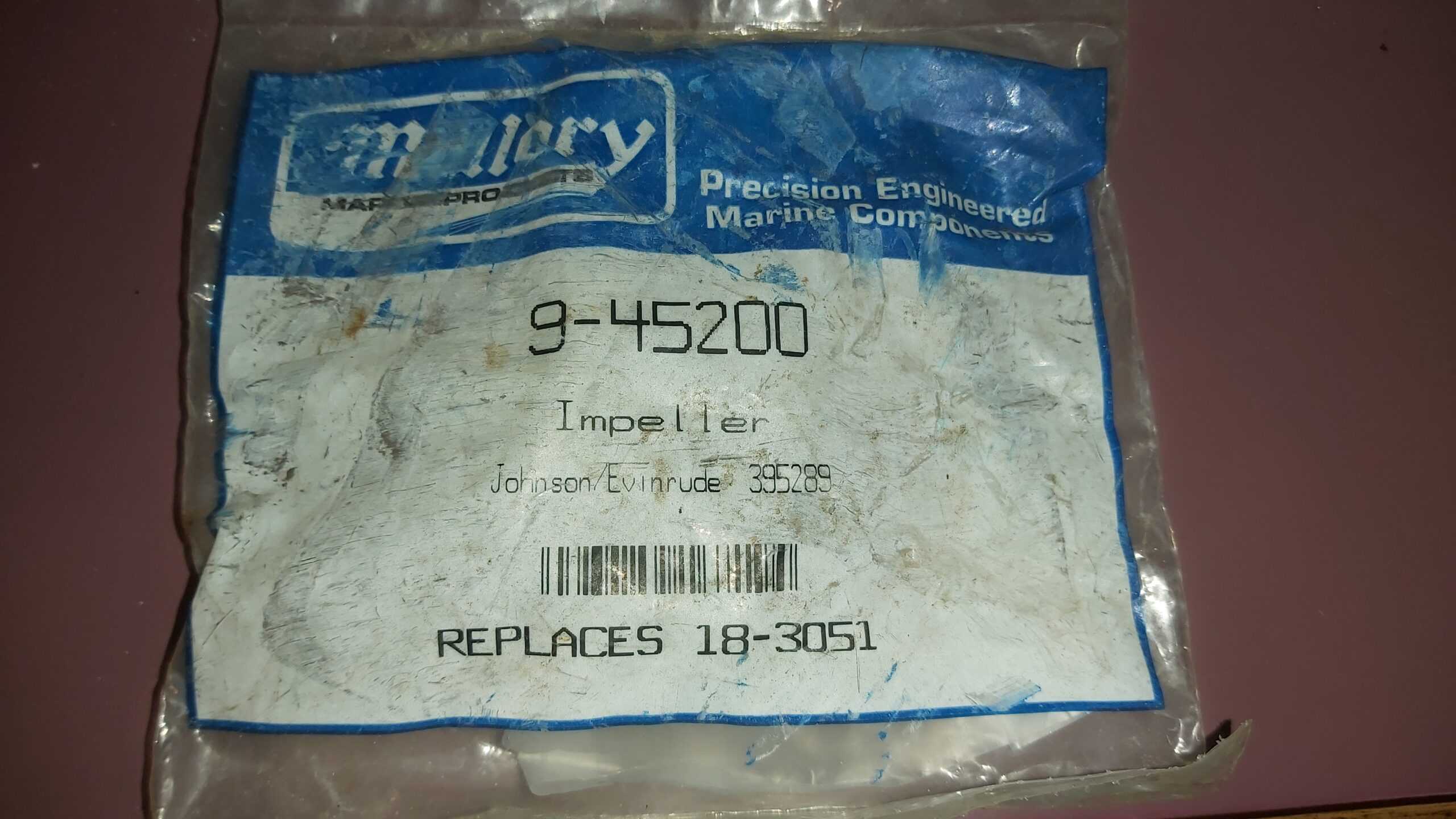 Mallory Marine Impeller 9-45200 - Image 4