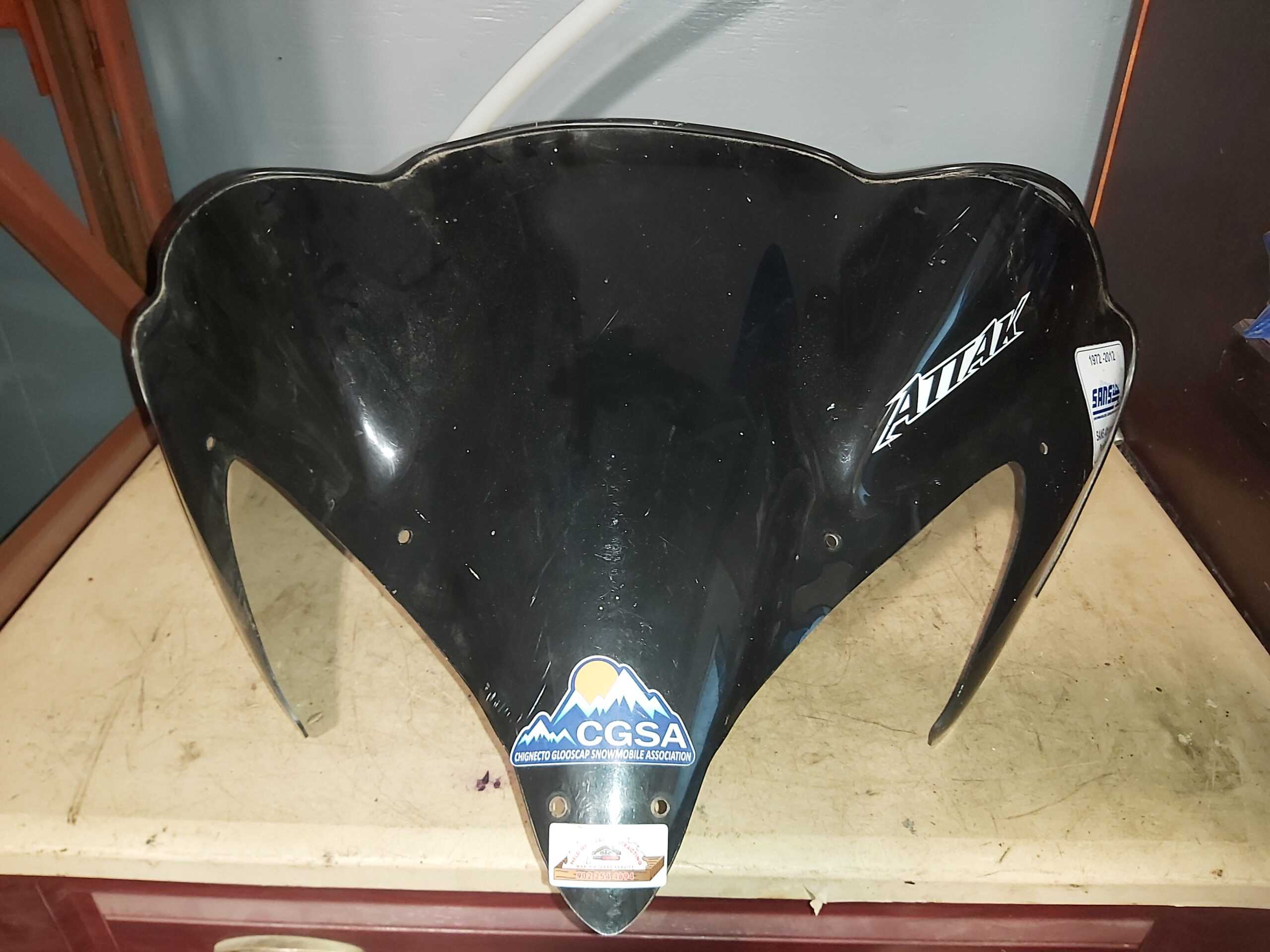 2007 YAMAHA APEX Windshield Black