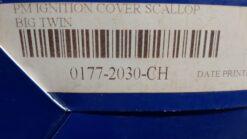 1985 - 2015 Harley Davidson  Scallop Ignition Cover - Chrome - Image 3