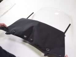 Sidecar Windshield assembly flat black