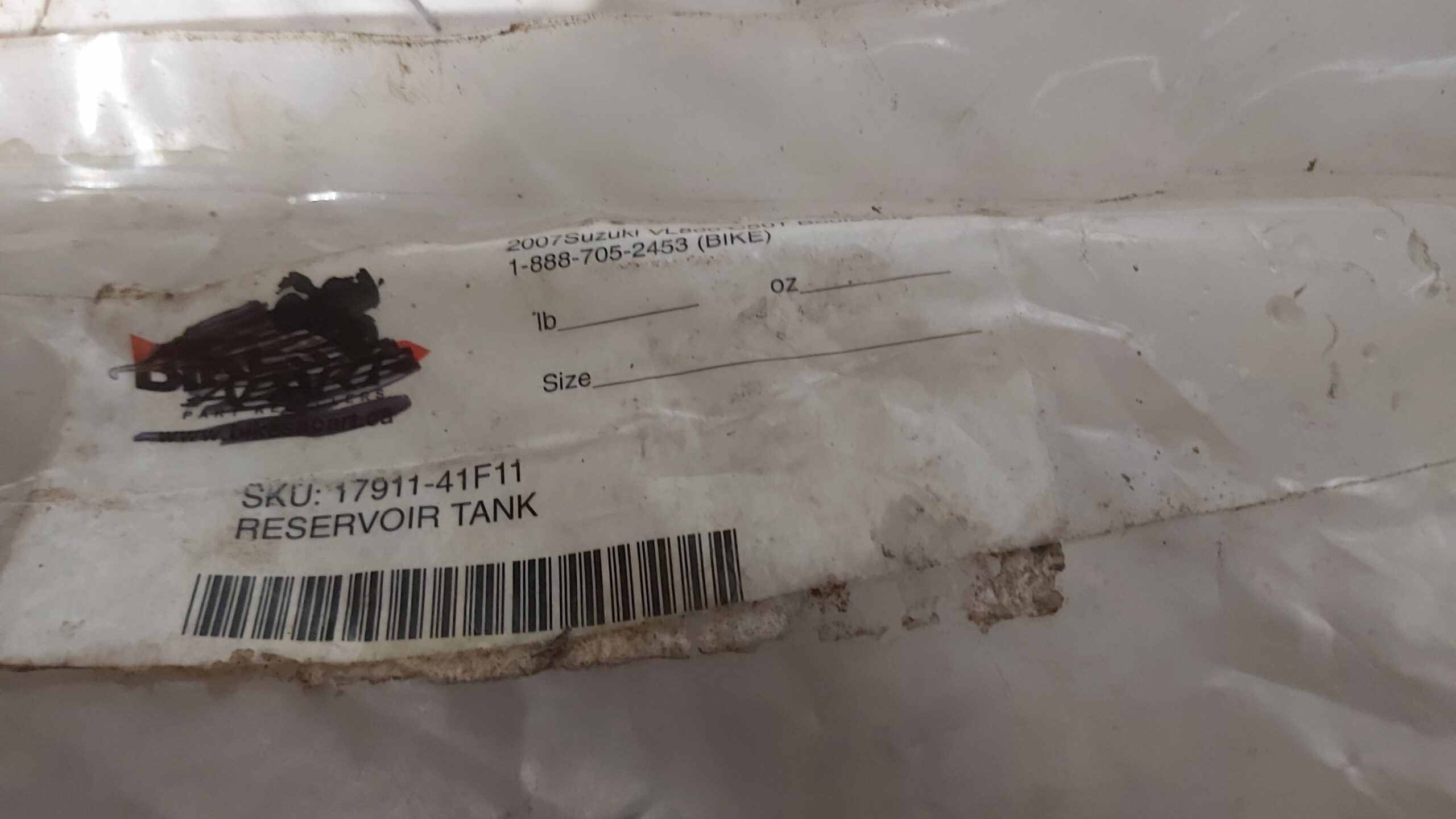 2001 - 2020 Suzuki Boulevard,Volusia 800 Reservoir Tank - Image 5