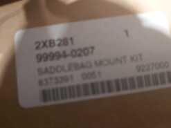2011 - 2013 Kawasaki Ninja 1000 Saddle Bag Brackets - Image 3