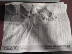 2002 Honda VFR 800 VTEC Kit Fullmaster Shad Mounting Bracket - Image 6