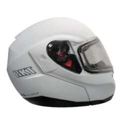 JRC RKT 20S TRUE NORTH MODULAR HELMET XL - WHITE - DOUBLE LENS