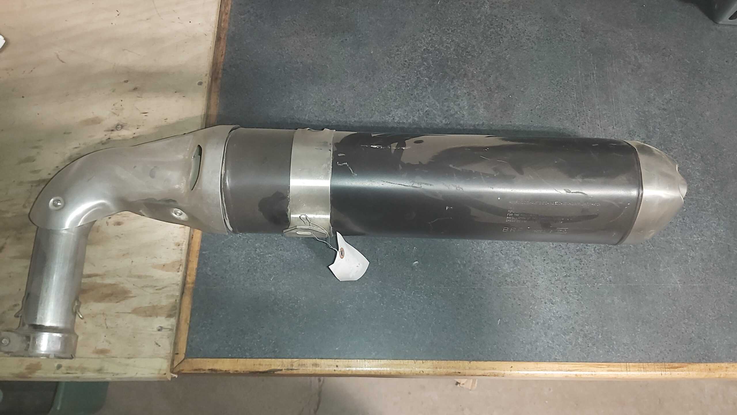2008 - 2012 Can Am Spyder Tuned Pipe Muffler Assembly