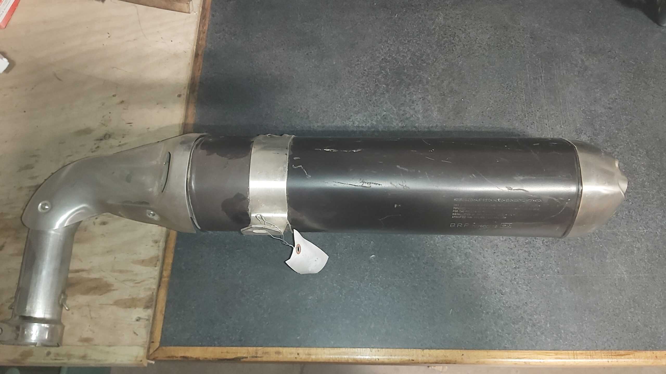 2008 - 2012 Can Am Spyder Tuned Pipe Muffler Assembly - Image 4