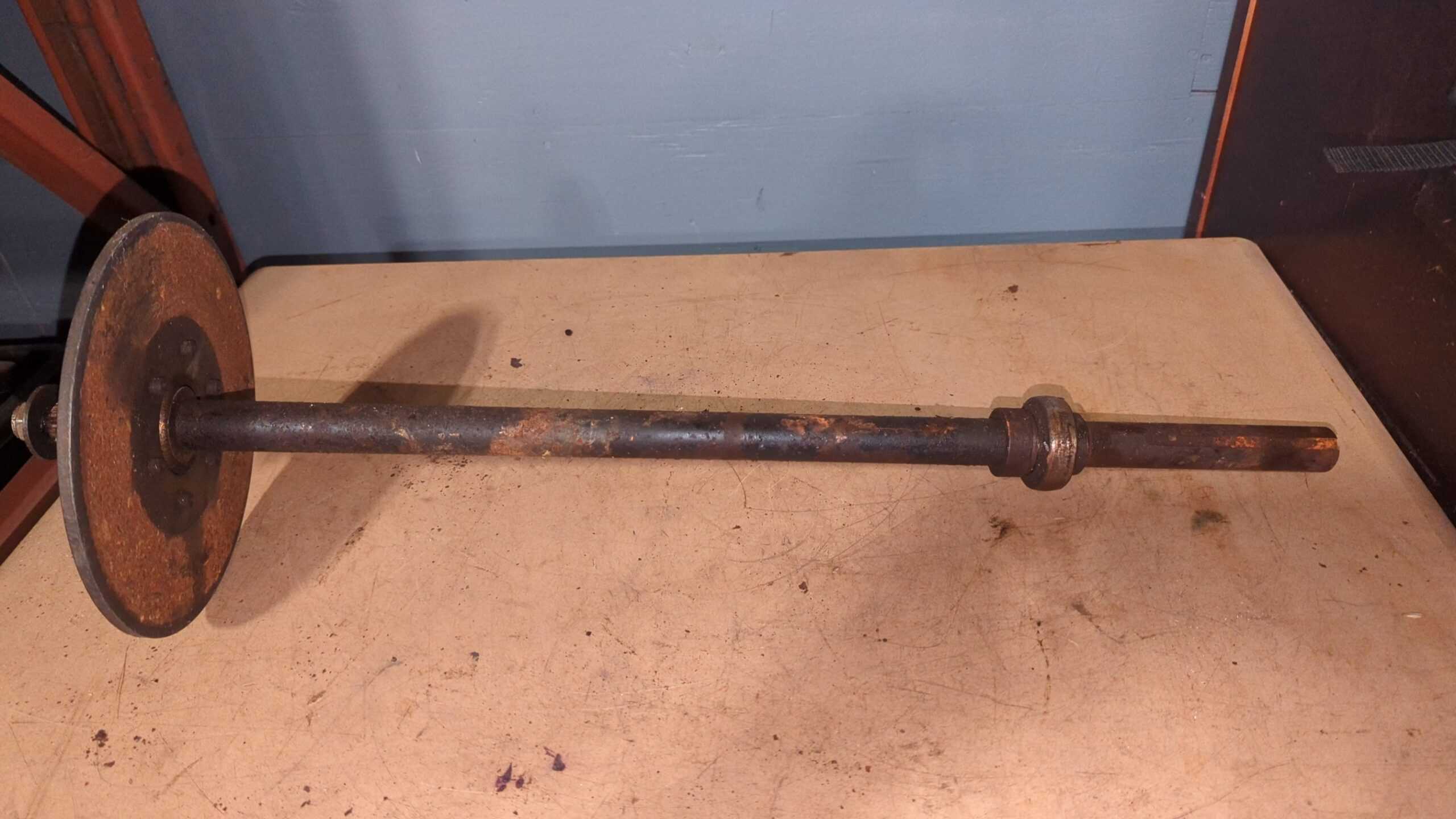 1992 - 1996 Arctic Cat Jag,Panther,Prowler,EXT Puma,Cougar Driven Shaft (Jackshaft) With Brake Disk - Image 2