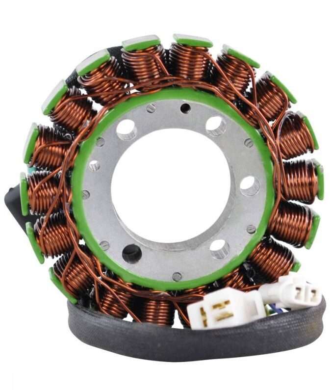 Generator Stator for 1987-2005 Suzuki LTF250F Quadrunner LTF300F KingQuad LT-F4 KingQuad 300 Arctic Cat 250 300