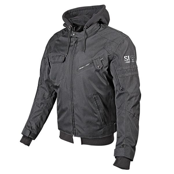 S&S OFF THE CHAIN 2.0 TEXTILE JACKET XL - STEALTH BLACK
