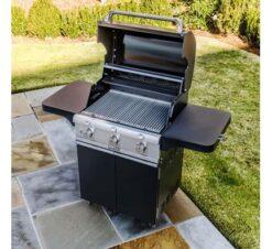 DELUXE BLACK 3-BURNER GAS GRILL - Image 9