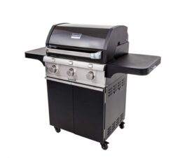 Alternative view of DELUXE BLACK 3-BURNER GAS GRILL