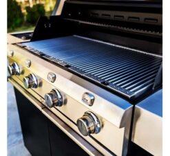 DELUXE BLACK 4-BURNER GAS GRILL - Image 8