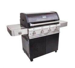 DELUXE BLACK 4-BURNER GAS GRILL - Image 3