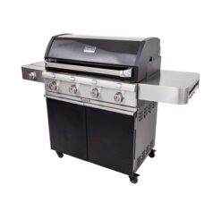 Alternative view of DELUXE BLACK 4-BURNER GAS GRILL