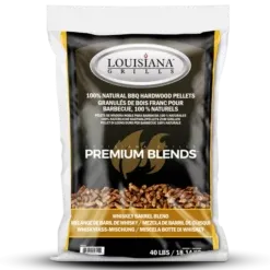 LOUISIANA GRILLS 40 LB WHISKEY BARREL BLEND HARDWOOD PELLETS