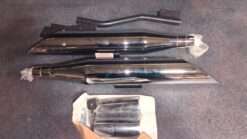 2002 - 2003 Honda VTX 1800R Exhaust Muffler Kit #1176SC 99-8002 1176F 1176R