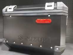 Alternative view of V-STROM 650: 2012 - 2016 Black Aluminum Side bag kit + mounting kit