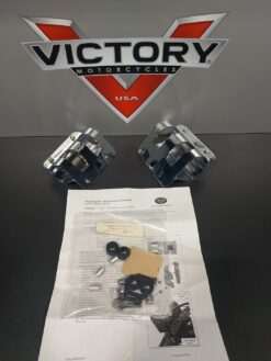 VICTORY LOCK & RIDE® WINDSCREEN MOUNTING BRACKETS P/N 2876374