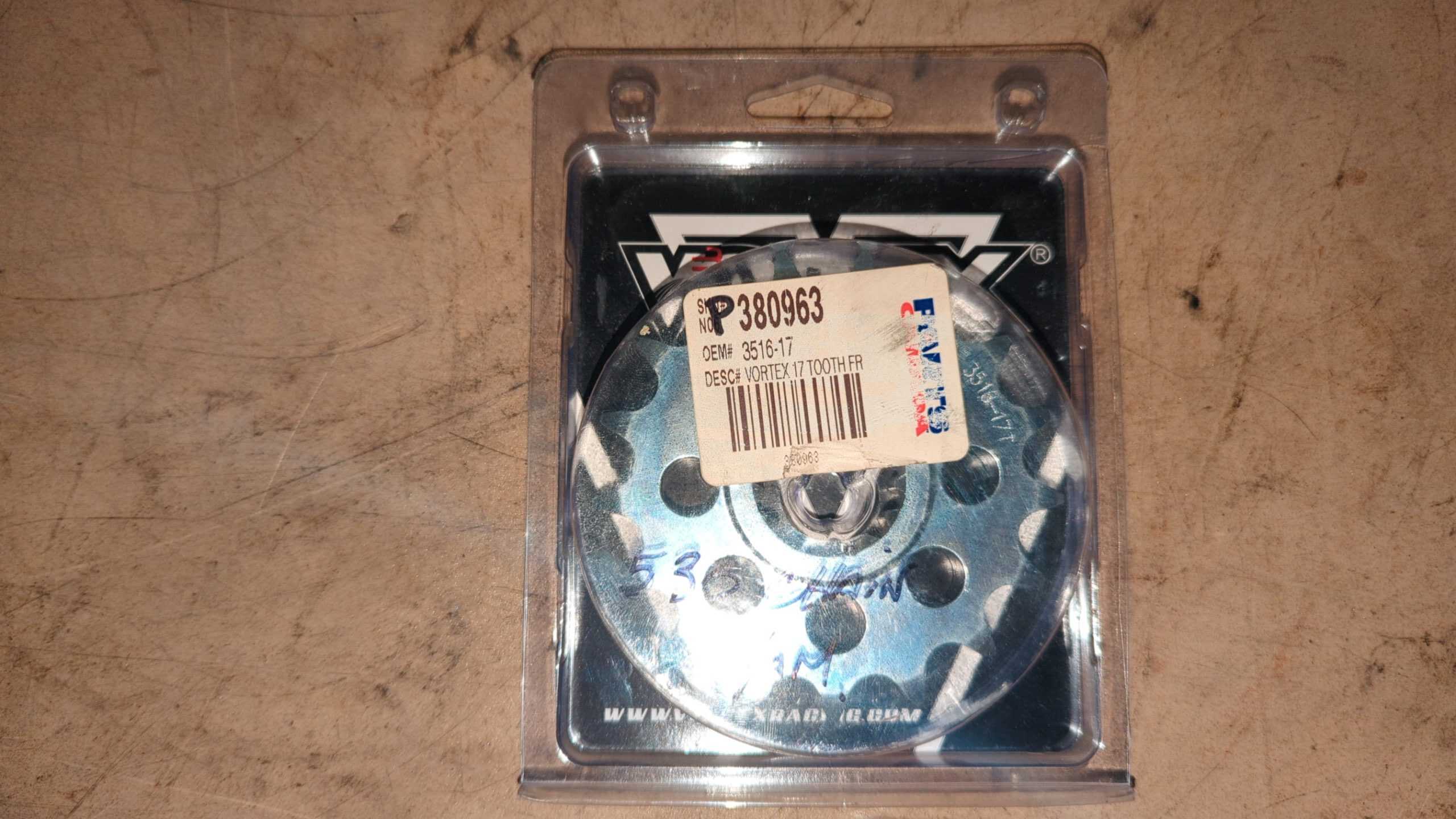 1998 - 2015 Yamaha FZS1000,YZF-R1 1000, 17 Tooth Front Sprocket 3516-17 - Image 4