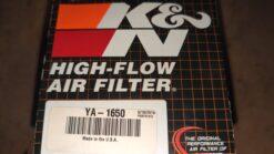 1980 - 1983 Yamaha XJ750/650 MAXIM,XJ750/650R SECA,XJ650L TURBO SECA,XJ750M MID-MAX  K&N Air Filter YA-1650