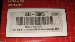 2005 - 2008 Suzuki M50 Boulevard,VZ800 Intruder M800,VZ800 Marauder K&N REPLACEMENT AIR FILTER SU-8005