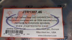 2001 - 2018 Honda CBR600F,CBR600RR JT Steel Rear Sprocket 46T (525) - JTR1307.46 - Image 2