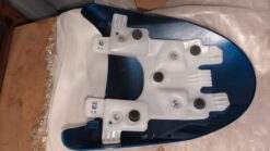 2012 Suzuki VL800 Volusia Cruiser Seat Tail Cover Blue - Image 5