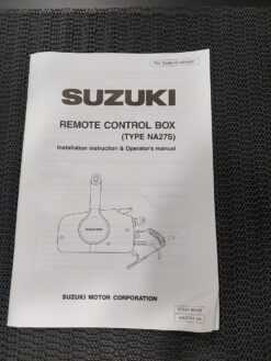 Suzuki Outboard Remote Control box W/ Key, Trim Switch, Harness NA12S - Image 3