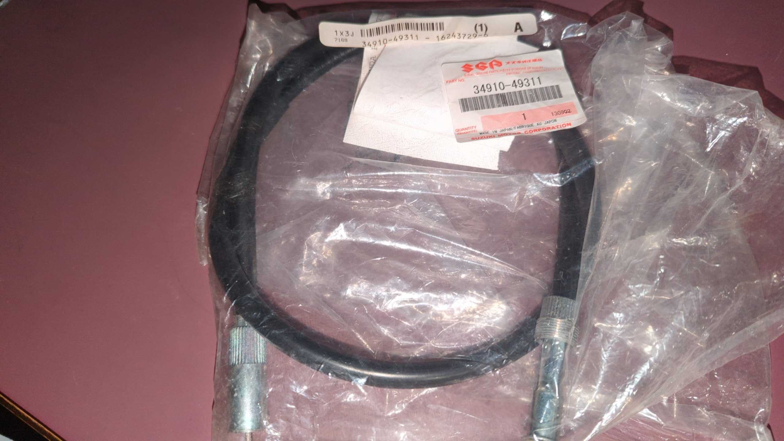 1982 - 1983 Suzuki GS1100E,GS750S,GS1000S,XN85-D Speedometer Cable