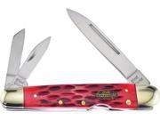 Frost Cutlery Lockback Whittler Red Bone, Stainless Steel, FSW116DRWJ