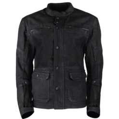 JRC IRON AGE WAXED CANVAS JACKET BLACK